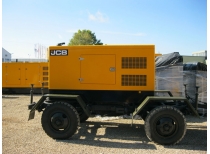 Дизельный генератор JCB G90S на прицепе