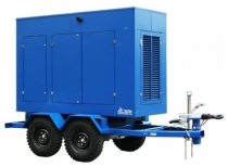 Дизельный генератор ТСС АД-250С-Т400-2РПМ11 на шасси с АВР
